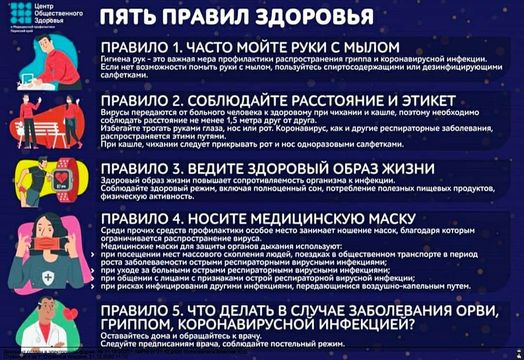 О том как безопасно провести новогодние каникулы | 10.01.2021 | Пермь -  БезФормата