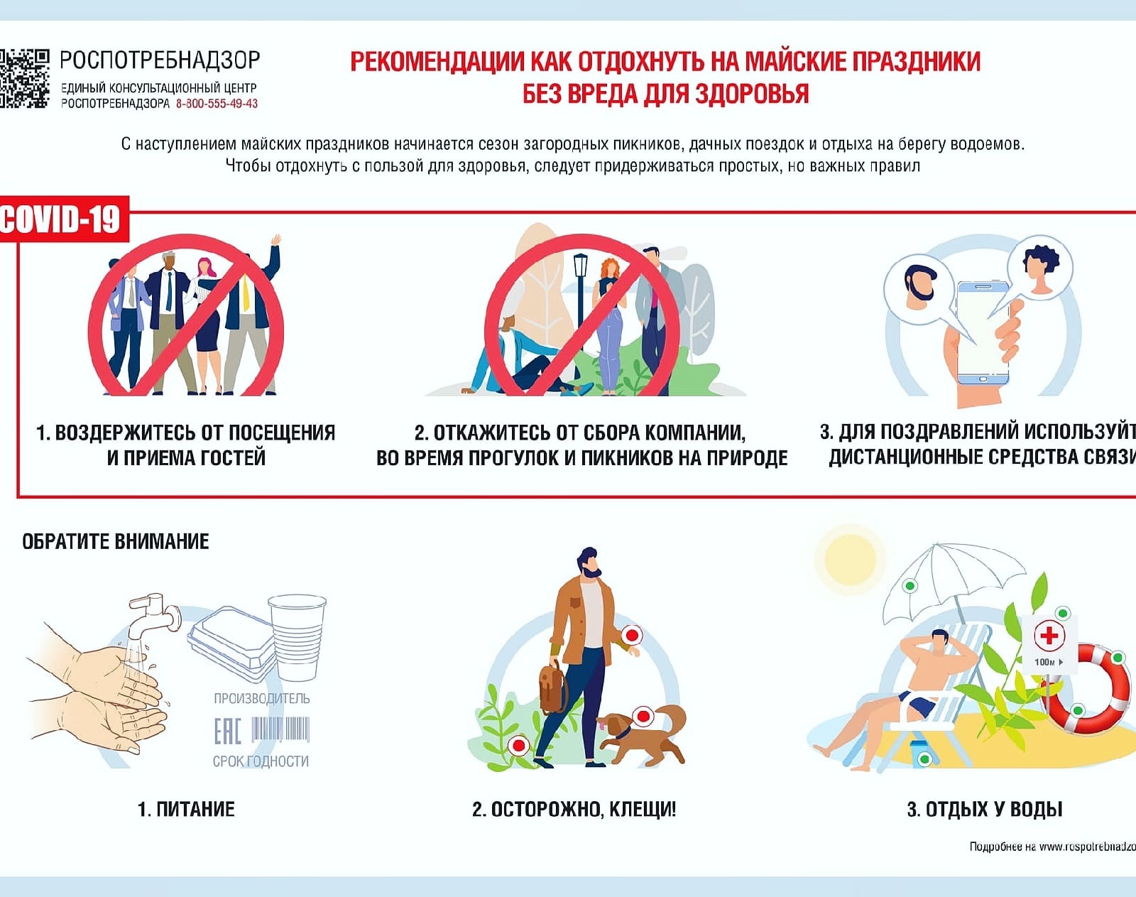 Рекомендации как отдохнуть на майские праздники без вреда для здоровья! |  01.05.2021 | Пермь - БезФормата